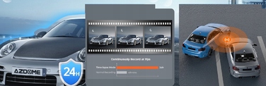 Автомобільний відеореєстратор Azdome M200 Full HD 1920x1080P, WiFi, G-сенсор, нічний режим