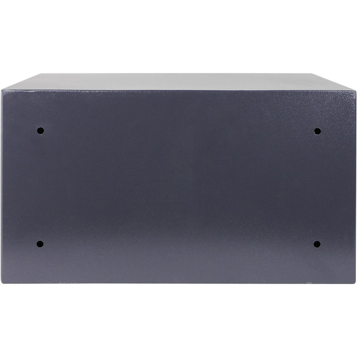 Шафа-сейф HMF 49200-11 з ключем, меблевий сейф | 45 x 25 x 36,5 см, антрацит