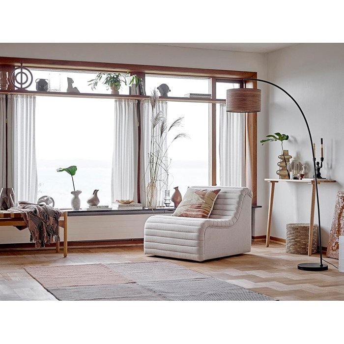 Ваза Bloomingville Ingolf з коричневого скла, 26x18x19 см, 82048946