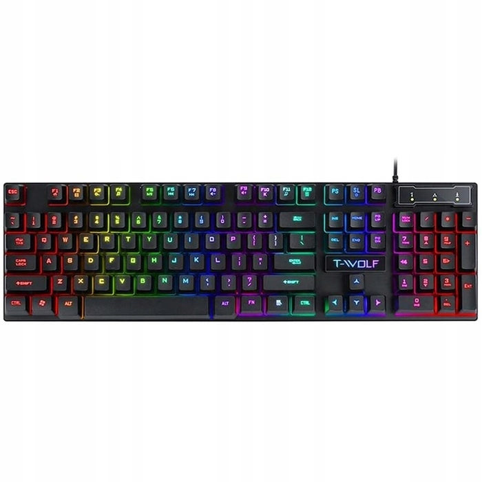 Дротова гібридна клавіатура T-Wolf Bella-J-1743 Arabic (QWERTY)