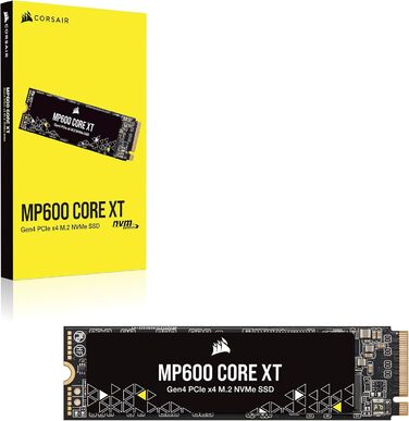SSD Corsair MP600 CORE XT 2TB M.2 PCIe Gen4 NVMe – Швидкість до 5900 МБ/с, QLC NAND, для ноутбуків та ПК