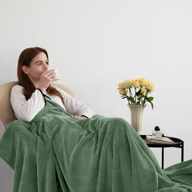 Плед CozyLux 150x200 см - теплий та м'який флісовий плед для софи, ліжка та дивана. Підходить для всіх сезонів.