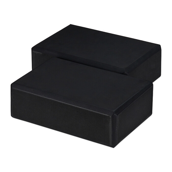 Relaxdays Yoga Block Set of 2