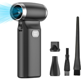 Електричний пилосос для повітряного продування, пилоочисник для авто, ноутбуків та клавіатур (130 000 об/хв, 8000 mAh) Електричний пилосос для повітряного продування, пилоочисник для авто, ноутбуків та клавіатур (130 000 об/хв, 8000 mAh)