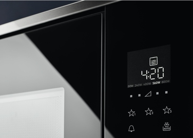 Вбудована мікрохвильова піч Electrolux LMS2203EMK, чорна