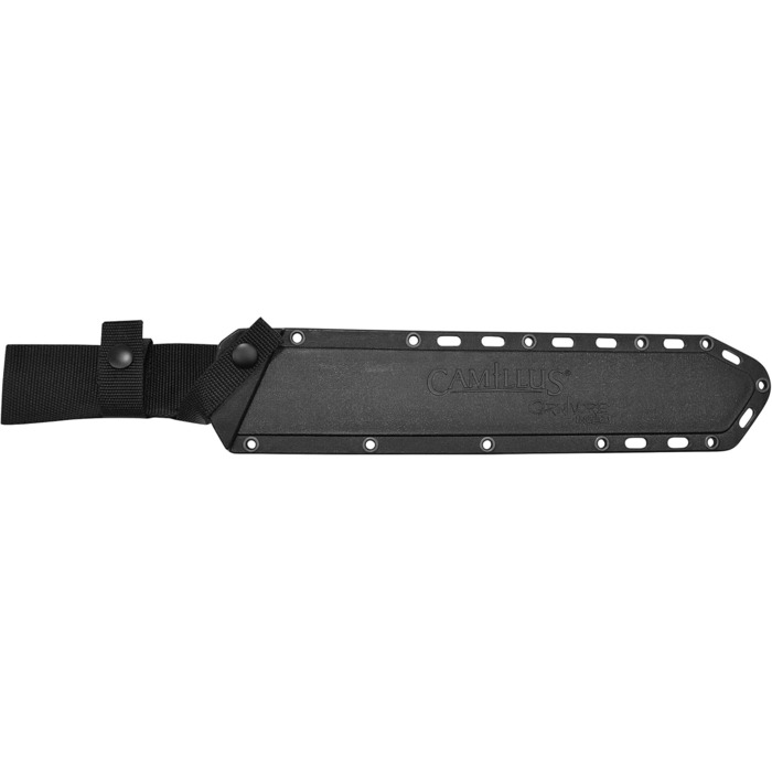 Camillus Carnivore 19818 Machete with sheath, titanium-bound blade and ballistic nylon sheath