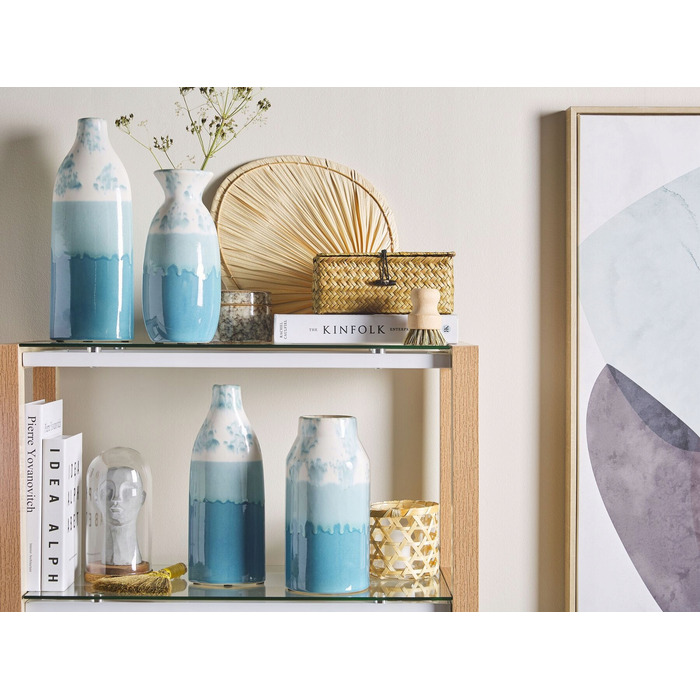 Керамічна ваза Beliani, 12 x 25 см