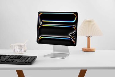 Магнітна підставка-тримач для Apple iPad Pro 12.9 (3-6 покоління) та iPad Air 13 (M4/M5), срібляста
