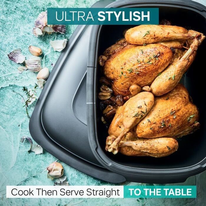 Форма для запікання Tupperware UltraPro 3,5 л з кришкою, прямокутна, жароміцний LCP пластик