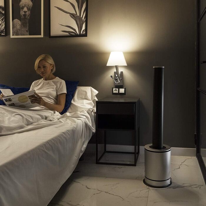 Вентилятор, обігрівач, очищувач повітря Cecotec TotalPure Connected MAX: 2000W, 14 швидкостей, LED-дисплей, керування через додаток та пульт