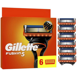 Смінні касети для гоління Gillette Fusion 5 для чоловіків, 28 шт, помаранчеві