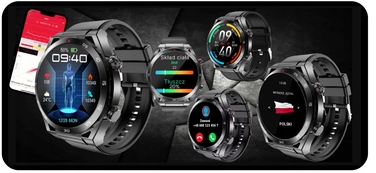 Смарт-годинник HUREL Smart 450 SPORT pro, чорний