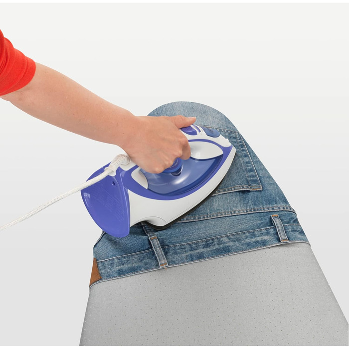 Гладильна дошка Brabantia Baumwollbezug 124 x 38 см з металізованим покриттям та 2 мм шаром піни