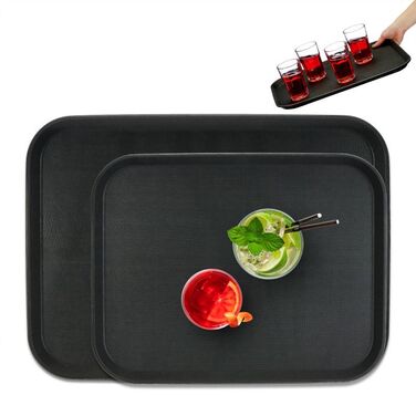 Relaxdays Serving Tray, 2-Piece Set