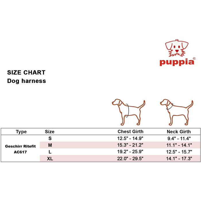 Шлейка для собак Puppia Ritefit - регульована, м'яка, камуфляж, S