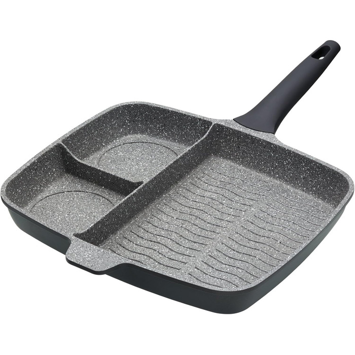 MasterClass Aluminum Casting Induction-Safe Non-Stick All-in-One Frying Pan, 32 cm (12.5