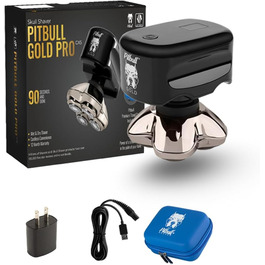 Електричний чоловічий верстат для гоління Skull Shaver Pitbull Gold PRO GX5 для обличчя та голови