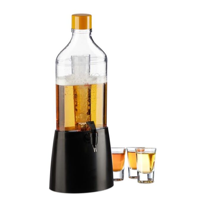 Relaxdays 1.1 L Drink Dispenser with Tap