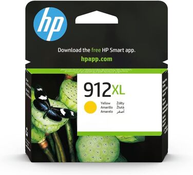 Оригінальний картридж HP 912XL жовтий (Yellow) підвищеної ємності для принтера