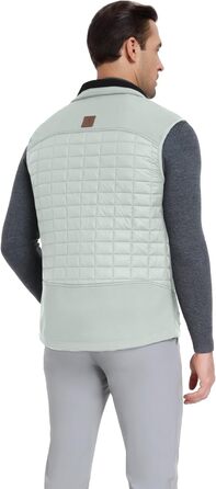 Little Donkey Andy Легка пухова жилетка для чоловіків, тепла безрукавка, Outdoor-куртка для походів, подорожей та бігу (XL, світло-сірий)