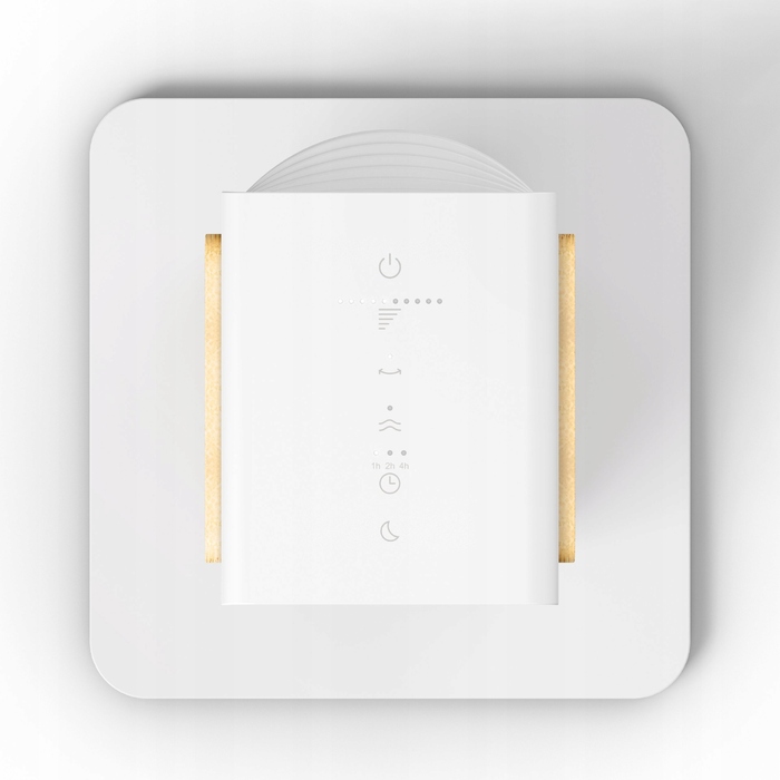 Колонний вентилятор Stadler Form Nick Bamboo, білий