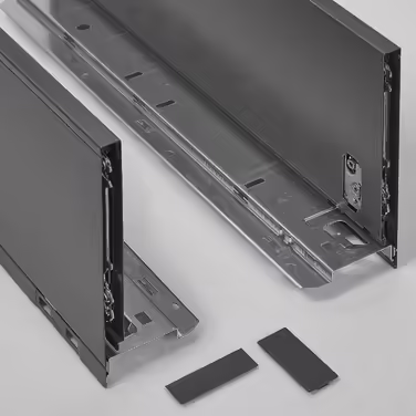 ORGA-BOX VII Cutlery Insert, basalt grey, 376 x 474 mm. Cutlery box suitable for Warendorf Beeck KH Schröder kitchens and others with a 45mm carcass.