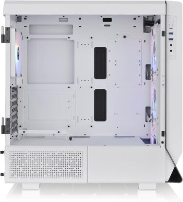 Корпус для ПК Thermaltake Ceres 500 TG ARGB Mid-Tower ATX/E-ATX, білий, 4 ARGB вентилятори, загартоване скло, USB-C