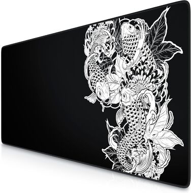 Кисмат XXL Speed Gaming Mousepad Titanwolf Schwarz 900 x 400mm - Великий килимок для миші для геймінгу