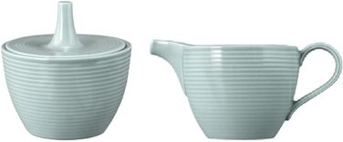 Seltmann Weiden Beat Arktisblau Sugar Bowl + Milk Jug 2-Piece Set