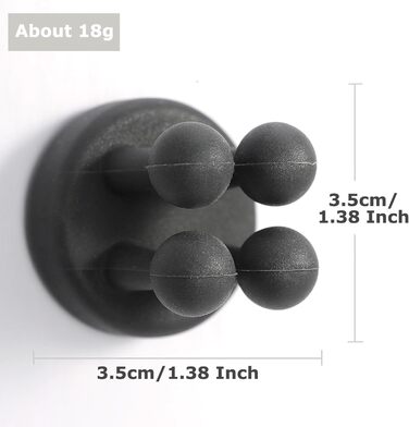 XoYoZo 4-Piece Silicone Toothbrush Holder Multifunctional Hook Waterproof Self-Adhesive Single Toothbrush Hook Toothpaste Holder for Hanging on the Wall Bathroom Kitchen Living Room Office (black)