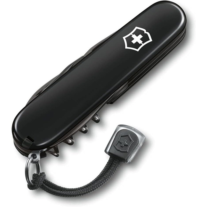Мультитул Victorinox Spartan Onyx Black: Швейцарський ніж з 13 функціями, клинок, коркшик, відкривачка для консервів