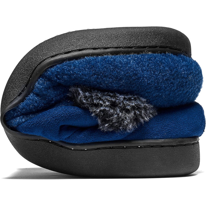 Тапочки Mishansha Herren Winter Warme Hausschuhe з піною Memory Foam, зимові, теплих блакитних кольорів, розмір 38-49