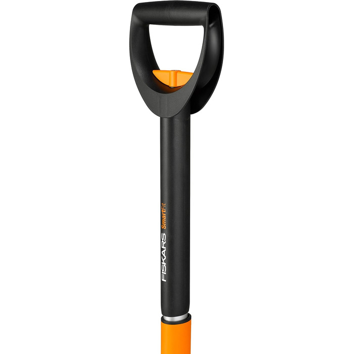 Телескопічний видаляч бур'янів Fiskars Smart-Fit 1-1,19 м, нержавіюча сталь, пластиковий руків'я, чорний/помаранчевий, 1020125