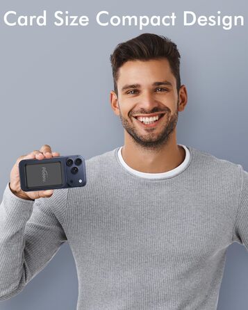 Power Bank MagSafe 5000mAh для iPhone 17/16/15/14/13/12, всі моделі, глибокий чорний колір