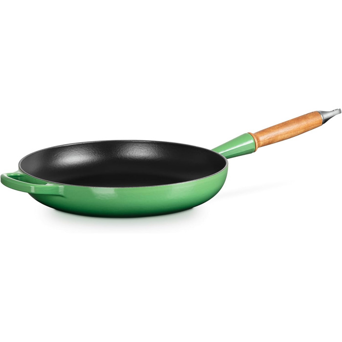 Сковорода Le Creuset Signature чавунна з дерев'яним ручками, 28 см, Bamboo