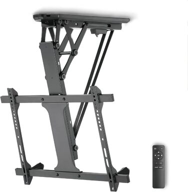 Xantron DEHA-600E Electric Tilting and Swiveling TV Ceiling Mount - 32-75 Inch with Voice Control & Remote