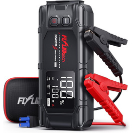 Powerbank Flylinktech 8000A для авто: 26800mAh, 8000A, PD65W, Jump Starter для бензинових та дизельних двигунів (до 12.0L)