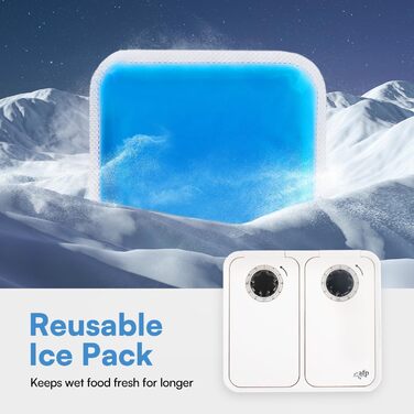 Автоматичний дозатор корму для котів та собак ALL FOR PAWS з таймером, для сухого та вологого корму, миється в посудомийній машині