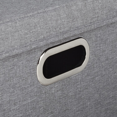 Relaxdays Set of 2 Square Storage Boxes