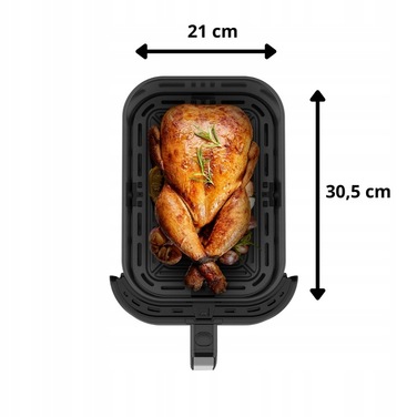 Аерофритюрниця Byrgen Frida 1700 Вт, 8 л