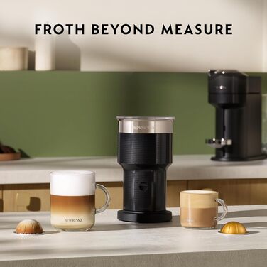 Nespresso Aeroccino 3: електричний спінювач молока, 120 мл пінки, 240 мл гарячого молока