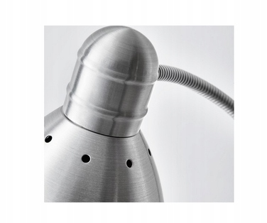 Підлогова лампа IKEA Lersta, сіра, цоколь E27, 20 Вт