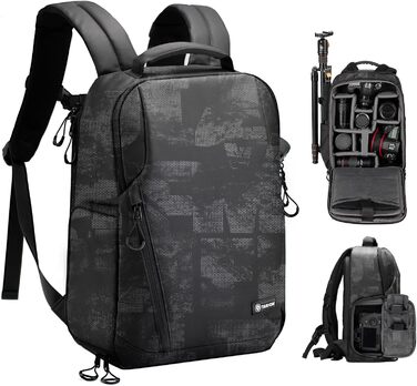 Рюкзак для фотокамери TARION: водонепроникний, з відділенням для ноутбука 14