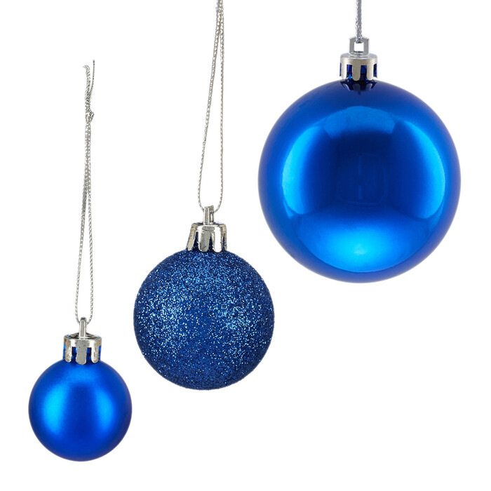 Relaxdays Set of 100 Christmas Baubles