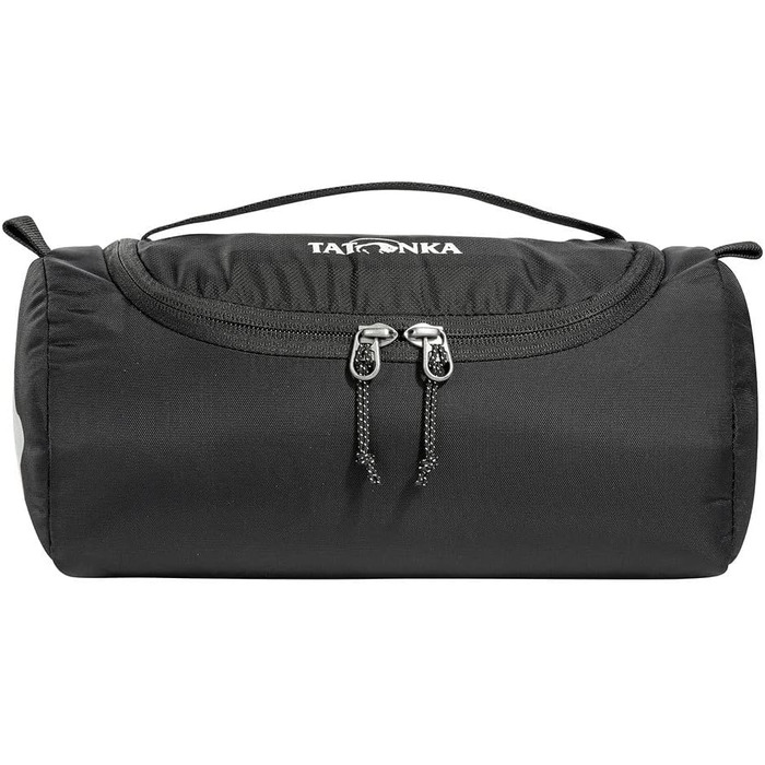 Дорожня косметичка Tatonka Care Barrel з дзеркалом та підвісом, чорна, 3 л (26 x 14 x 14 см)