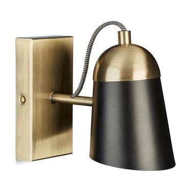 Relaxdays Wall Lamp Brass