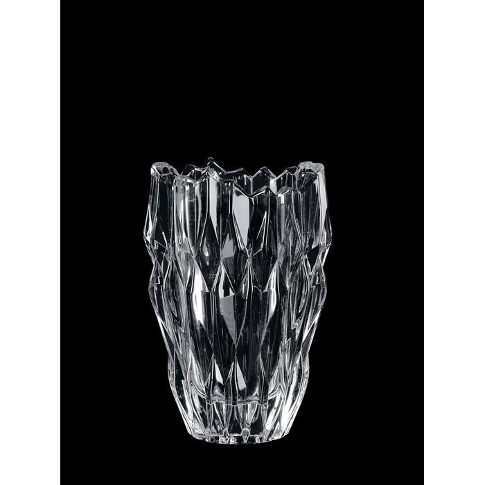 Ваза Nachtmann Quartz з кришталевого скла, 16 см, для квітів, стіл, миття в посудомийній машині