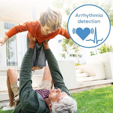 Тонометр Beurer BC 51 на зап'ясті: клінічно перевірений, з індикатором позиціонування, великим екраном, кольоровим індикатором ризику та визначенням аритмії, 2 x 120 місця пам'яті