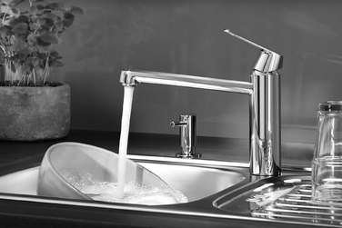 Настільний дозатор для рідкого мила Grohe, 400 мл, сріблястий/сірий