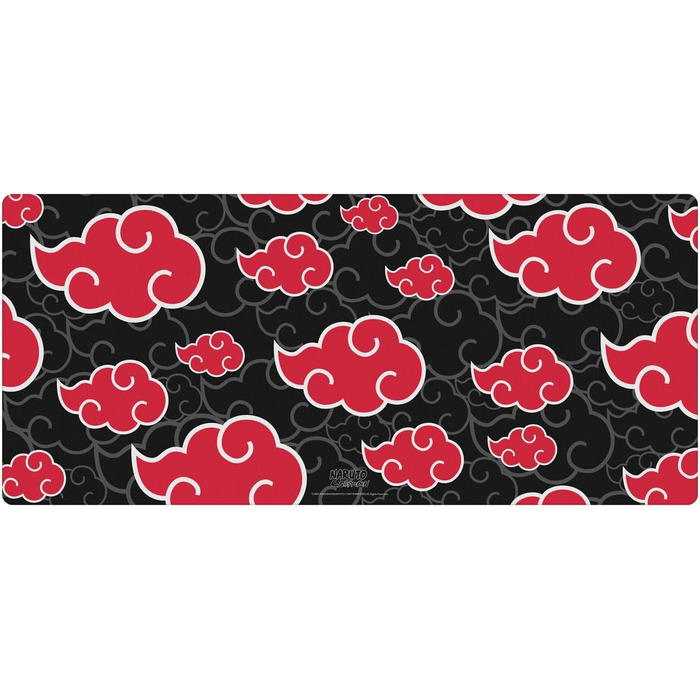 Килимок для миші та клавіатури Head Case Designs Naruto Shippuden Akatsuki 95x40 см - XL ігровий килимок